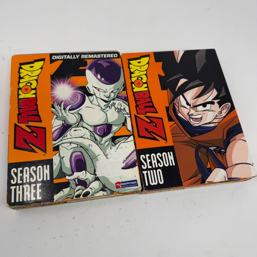 Dragon Ball Z Season 2 & 3 DVD Box Set Digitally Remastered Funimation Anime